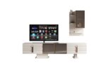 Bella Tv Ünitesi Camlı MDF - Görsel 2